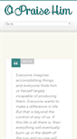 Mobile Screenshot of opraisehim.com